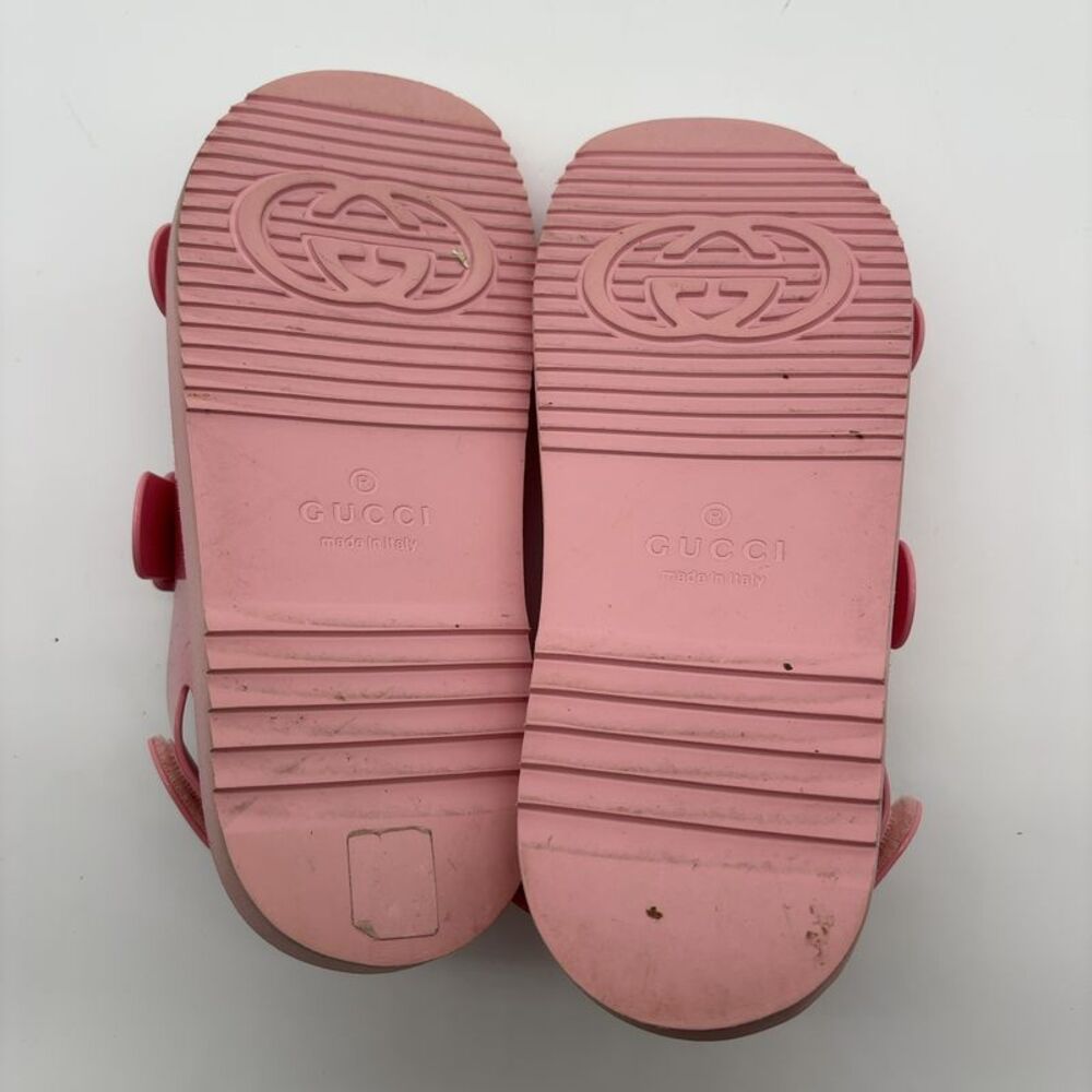 Gucci Pink Chunky Sandals - Picture 5 of 6